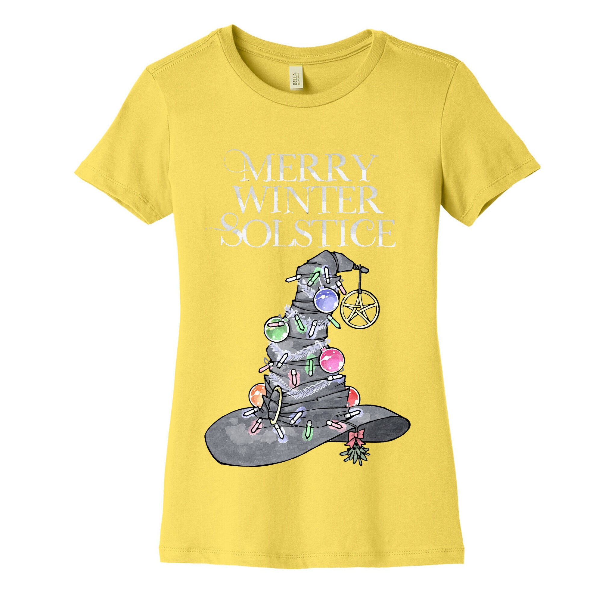 Merry Winter Solstice Women's Cotton Tee
